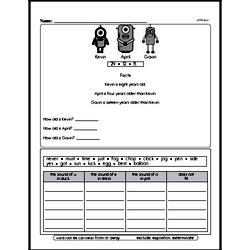 Second Grade Subtraction Worksheets Worksheet #96