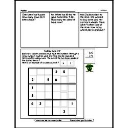 Second Grade Time Worksheets - Time to the Nearest Five Minutes Worksheet #3