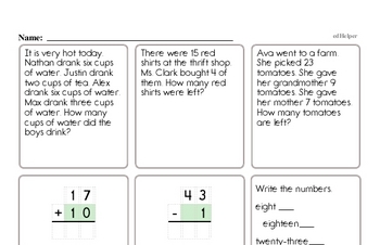 Free 2nd Grade Common Core PDF Worksheets | edHelper.com