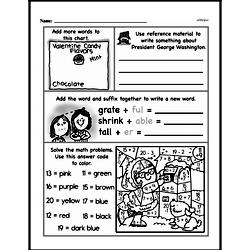 Third Grade Addition Worksheets - Addition within 20 Worksheet #22