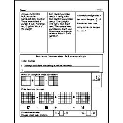 Third Grade Addition Worksheets - Addition within 20 Worksheet #13