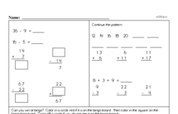 Third Grade Addition Worksheets - Three-Digit Addition Worksheet #2
