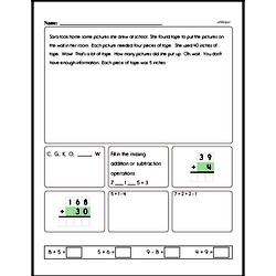 Third Grade Addition Worksheets - Two-Digit Addition Worksheet #1