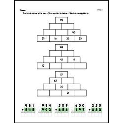 Third Grade Addition Worksheets - Two-Digit Addition Worksheet #10