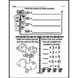 Third Grade Addition Worksheets Worksheet #56