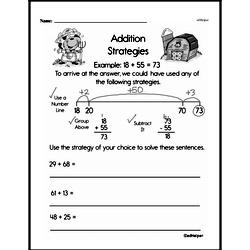 Third Grade Addition Worksheets Worksheet #1