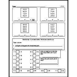 Addition Worksheets - Free Printable Math PDFs Worksheet #577