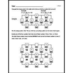 Third Grade Addition Worksheets Worksheet #62