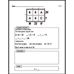 Addition Worksheets - Free Printable Math PDFs Worksheet #316