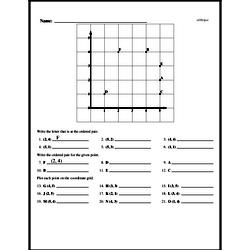 Third Grade Data Worksheets - Graphing Worksheet #1