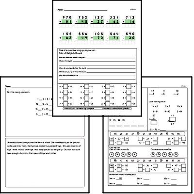 Division - Division without Remainders Workbook (all teacher worksheets - large PDF)