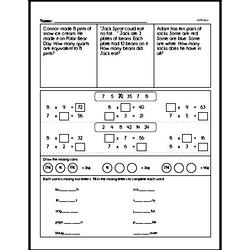 Third Grade Division Worksheets - Division without Remainders Worksheet #3