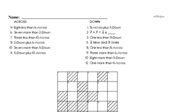 Mental Math and Figure out the Crossword