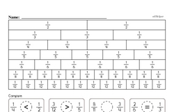 Third Grade Fractions Worksheets - Equivalent Fractions ...