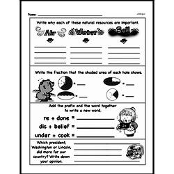 Third Grade Fractions Worksheets - Fractions and Parts of a Set Worksheet #2