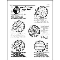 Third Grade Fractions Worksheets - Fractions and Parts of a Set Worksheet #5