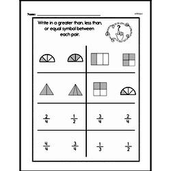 Third Grade Fractions Worksheets - Fractions and Parts of a Whole Worksheet #22