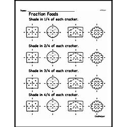 Third Grade Fractions Worksheets - Fractions and Parts of a Whole Worksheet #27
