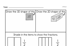 Fraction Worksheets - Free Printable Math PDFs Worksheet #15