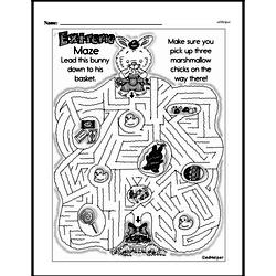 Third Grade Math Challenges Worksheets - Puzzles and Brain Teasers Worksheet #162