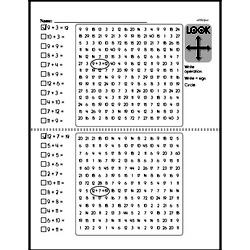 Third Grade Math Challenges Worksheets - Puzzles and Brain Teasers Worksheet #8