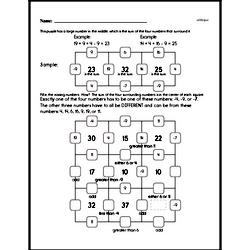 Third Grade Math Challenges Worksheets - Puzzles and Brain Teasers Worksheet #9
