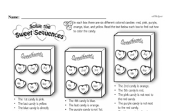 Third Grade Math Challenges Worksheets - Puzzles and Brain Teasers Worksheet #151