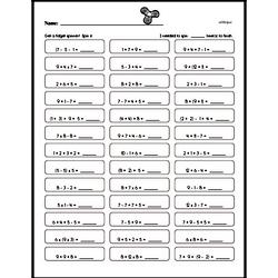 Math Facts Practice with Multiple Operations