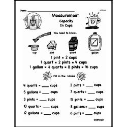 Measurement Worksheets - Free Printable Math PDFs Worksheet #239