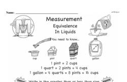 Measurement Worksheets - Free Printable Math PDFs Worksheet #179