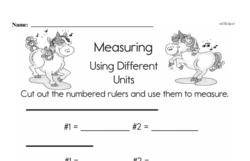 Third Grade Measurement Worksheets Worksheet #3