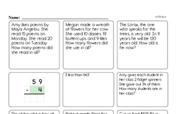 Third Grade Money Math Worksheets - Adding Money Worksheet #2