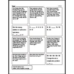 Third Grade Money Math Worksheets - Pennies Worksheet #1