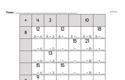 Third Grade Multiplication Worksheets - Multi-Digit Multiplication Worksheet #1