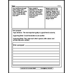 Third Grade Multiplication Worksheets - One-Digit Multiplication Worksheet #8