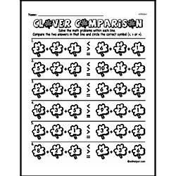 Third Grade Number Sense Worksheets - Two-Digit Numbers Worksheet #14