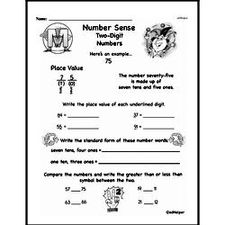 Third Grade Number Sense Worksheets Worksheet #6