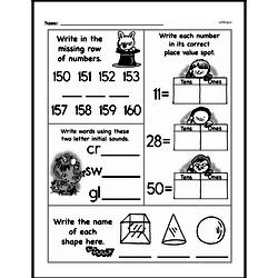 Third Grade Number Sense Worksheets Worksheet #71