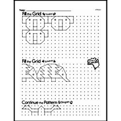 Third Grade Patterns Worksheets Worksheet #10