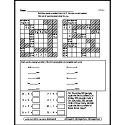 Third Grade Subtraction Worksheets - Subtraction within 20 Worksheet #3