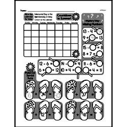 Third Grade Subtraction Worksheets - Subtraction within 20 Worksheet #28