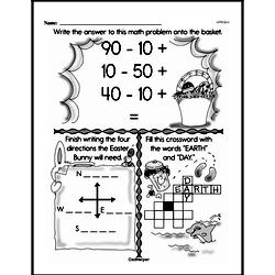 Third Grade Subtraction Worksheets - Two-Digit Subtraction Worksheet #20