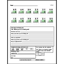 Third Grade Subtraction Worksheets - Two-Digit Subtraction Worksheet #5