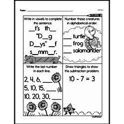 Third Grade Subtraction Worksheets Worksheet #22