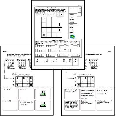 Subtraction Mixed Math PDF Book