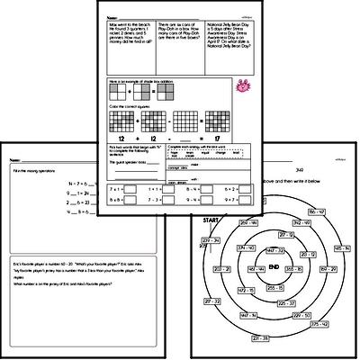 Free Subtraction Math Worksheets