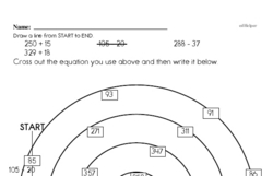 Subtraction Worksheets - Free Printable Math PDFs Worksheet #238