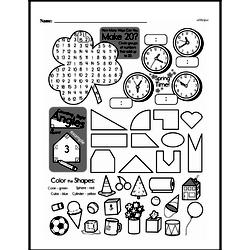 Third Grade Time Worksheets - Time to the Minute Worksheet #4