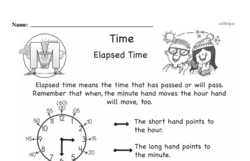 Third Grade Time Worksheets Worksheet #2