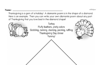 Third Grade Thanksgiving, Pilgrims, and Native Americans Reading Comprehension Workbook with Math